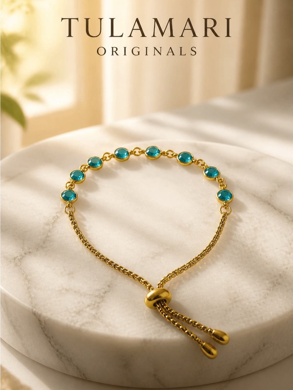 Tulamari Originals Isla Azul Bolo Bracelet